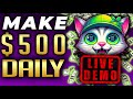 How To Make 500 Dollars Daily in Pump.Fun - Live Trade Meme Coins