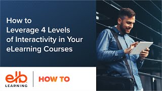 How to Leverage 4 Levels of Interactivity in Your eLearning Courses