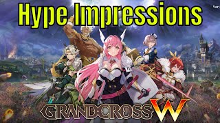 Grand Cross W - Hype Impressions/Is It Legit?/Beta Test/Android Gameplay