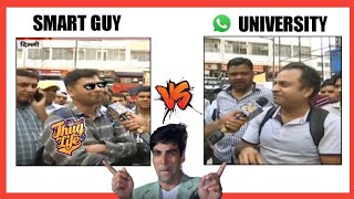 Smart Guy vs WhatsApp University Guy | Godi Media  | Politik Focus