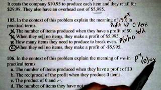 MAT150 Review - Function Notation