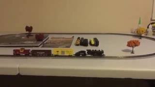 The Bachmann N scale Yard boss train set