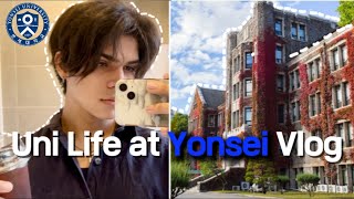 Yonsei Uni Student Life [VLOG] | (eng/kor)  international student in Korea 🇰🇷