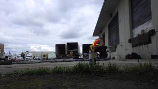 Lifting loading bays at Vitran in Surrey, BC