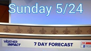 7 day forecast details