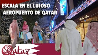 Qatar Aeropuerto🇧🇭 Una Escala en el Aeropuerto Mas Lujoso Del Mundo ✅️ HAMAD DOHA 2025 🐪