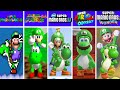 Evolution of Yoshi Luigi Team Up in Super Mario Games And Fan Mod Games (1990-2024)