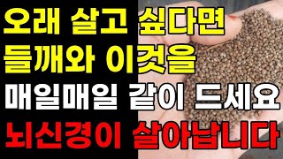 들깨 꼭 이렇게 드세요ㅣ뇌신경이 살아납니다ㅣ들깨 절대로 이렇게 먹지마세요ㅣ들깨 먹는 방법