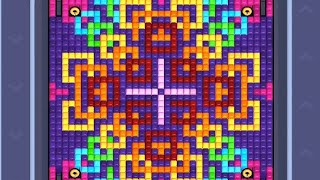 Pixel Flow Level 525. Walkthrough Gameplay