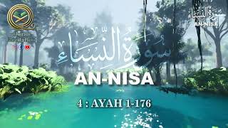 Surat An-Nisa (The Women) | Mishary Rashid Alafasy | Beautiful Recitation | 4 |