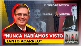 Ebrard acusa a Sheinbaum de hacer campaña negra | Ciro Gómez Leyva