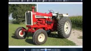 Restored 1966 IHC 1206 Tractor