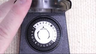 How to setup a Mechanical Timer