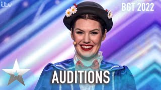 Mary Poppins Dazzling Audition That Surprises Even Simon Cowell! | Britain's Got Talent 2022
