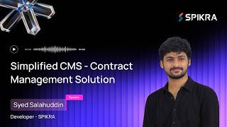 Simplified CMS - Contract Management Solution