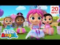 The Way a Princess👠💄👑 Does it | Little Angel Kids Songs & Nursery Rhymes| Moonbug Kids - Girl Power!