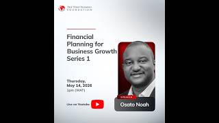 Masterclass Session for 2026 Tony Elumelu Foundation Entrepreneurship Programme