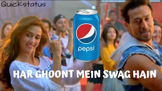 BADSHAH || Har ghoont mein swag hai || Pepsi || Whatsapp Quickstatus