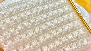 EASY & BEAUTIFUL! How to Crochet for beginners / Crochet baby blanket, Shawl, Top