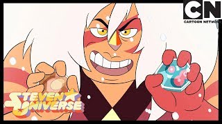 Steven Universe | Jasper takes the corrupted gems | Gem Hunt | Cartoon Network