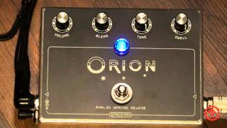 Spaceman Effects Orion Analog Spring Reverb