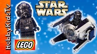 LEGO Star Wars! TIE Interceptor Microfighter HobbyKidsTV