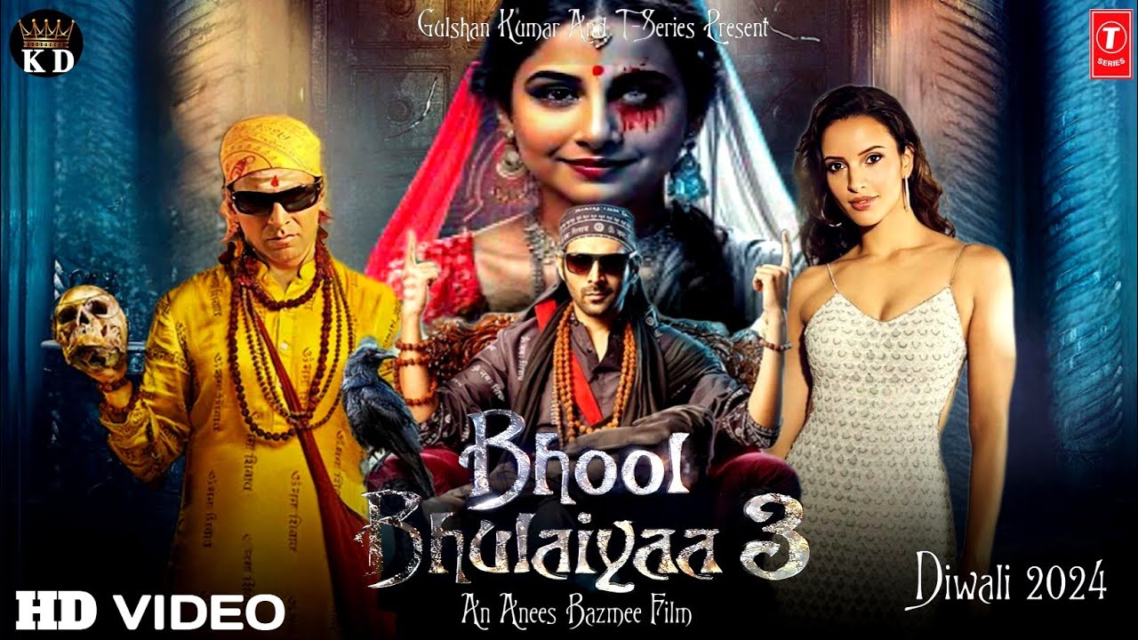 Bhool Bhulaiyaa 3 Trailer | Akshay Kumar, Kartik Aaryan, Vidya B ...