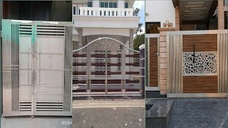 Best Top 60 SS Steel Laser Cut Main Gate Design 2023 || Modern Steel Gate ideas new