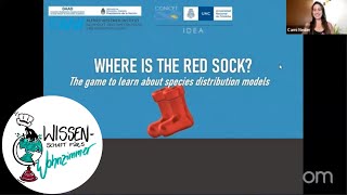 Where is the red sock? The game to learn about species distribution models