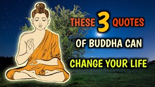 THESE 3 BUDDHA QUOTES CAN CHANGE YOUR LIFE | Buddha teachings explained |