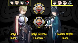 Evelyn x Astra Yao | Miyabi x Yanagi ZZZ | NEW Shiyu Defense 6 - 7 | Zenless Zone Zero 1.5