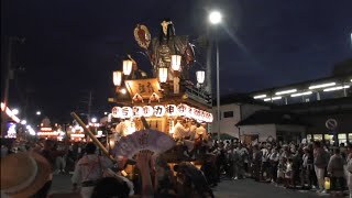 令和5年 潮来祇園祭禮 初日 ㉖ 濵壹丁目 潮来音頭〜のの字廻し 佐原囃子連中