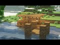 Minecraft Beach Hut Tutorial