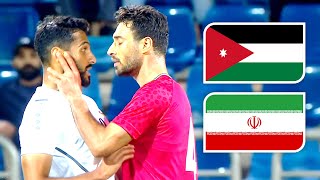 ملخص مباراة الأردن و ايران | إثارة إلى آخر دقيقة | نصف نهائي البطولة الدولية الرباعية 13-10-2023