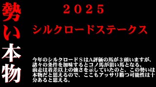 【ゼロ太郎】「シルクロードステークス2025」出走予定馬・予想オッズ・人気馬見解