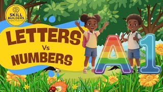 Letters vs Numbers | Early Learners Programme | Grade A Tutoring with Maya & Jayden
