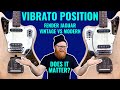 Fender Offset Vibrato Position: Does it Make a Difference???