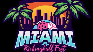 MIAMI KICKINGBALL VS ATHLETIC GIRLS // MIAMI KICKINGBALL FEST