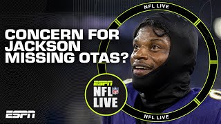 I have NO ISSUE with Lamar Jackson missing OTAs - Sam Acho | NFL Live