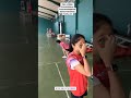 Liliana Natsir datang ke PB Djarum untuk menyemangati Melati, Gloria, Gisca dan Ketut berlatih