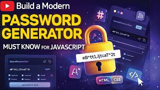 Every JavaScript Developer Should Build This Password Generator