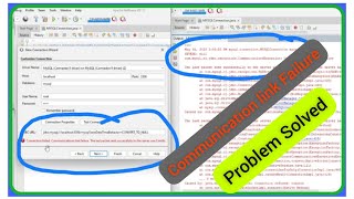 Fix MYSQL Error " Communication link failure " with JDBC and MYSQL