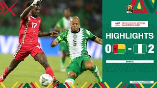 GUINEA BISSAU 🆚 NIGERIA Highlights - #TotalEnergiesAFCON2021 - Group D