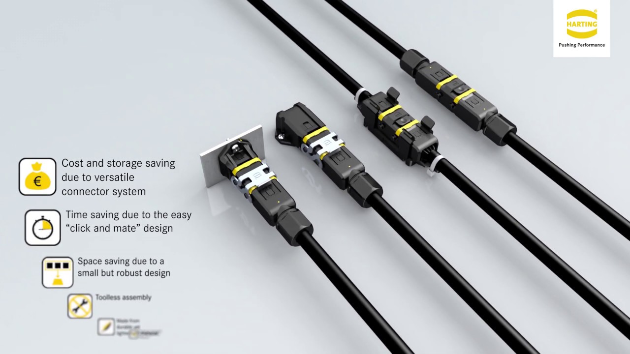 HARTING Han® 1A: Compact, Robust And Versatile Industrial Connector ...