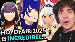 GENSHIN'S BEST ANIMATIONS! HoYoFair 2025 New Year REACTION Genshin Impact Fan Art Special Program