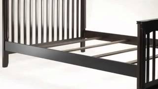 Get Sorelle Adult Bed Rails and Slats   Espresso Slide