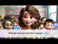 Deutsch Lernen Mein Tag im Kindergarten Sprechen & Hören Deutschkurs Geschichte & Wortschatz