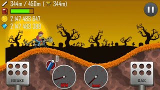 GOOD GAMES TO PLAY FOR FREE / Hill Climb RACING RAINBOW ROAD/GAMEPLAY