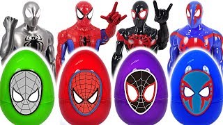 Dinosaur! If you touch surprise egg, turn into Spider-Man! #DuDuPopTOY