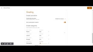 Set up Gradebook in Google Classroom